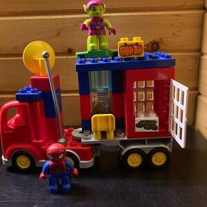 Preowned LEGO DUPLO 10608 Spider‑Man Spider Truck Adventure – Complete